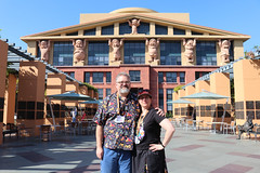 Tracey and Scott in the Disney Legends Plaza • <a style="font-size:0.8em;" href="http://www.flickr.com/photos/28558260@N04/30892949227/" target="_blank">View on Flickr</a>