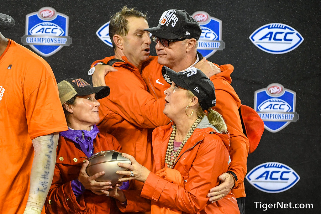 Clemson Football Photo of Dabo Swinney and Jim Clements and pittsburgh