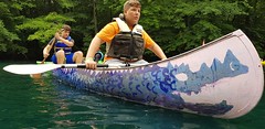 Canoeing on Friendship Lake
