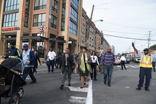 Mayor Bowser Visits Local Businesses During Neighborhood Walk in Ward 7