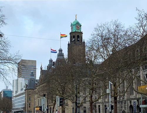 Rotterdam - City Hall - Rainbow