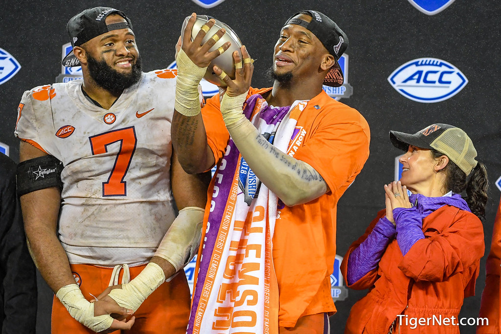 Clemson Football Photo of Austin Bryant and Clelin Ferrell and pittsburgh