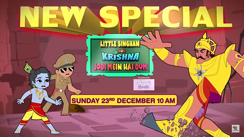 Little Singham Aur Krishna Jodi Mein Hai Dum Promo| Sunday 23rd Dec 10 AM -  a photo on Flickriver