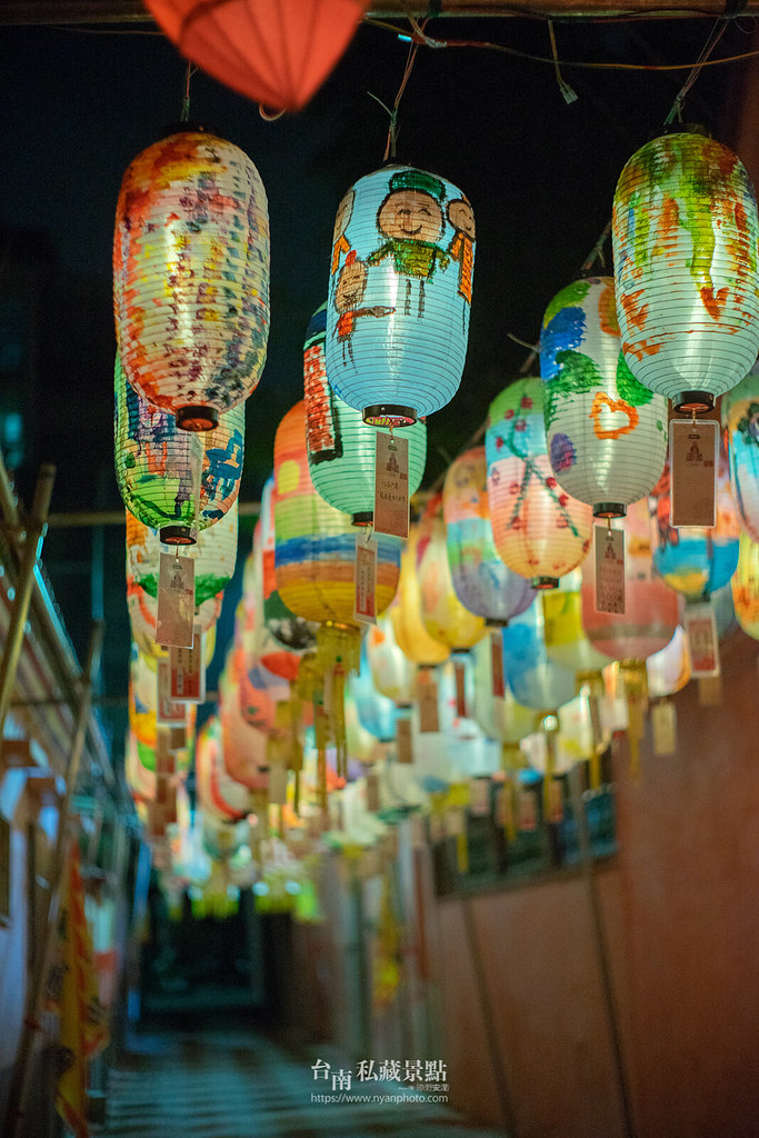 台南花燈2019 | 跟著在地人，穿梭在小巷賞花燈30