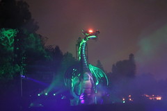 Fantasmic! nighttime show at Disneyland Park • <a style="font-size:0.8em;" href="http://www.flickr.com/photos/28558260@N04/45135556155/" target="_blank">View on Flickr</a>