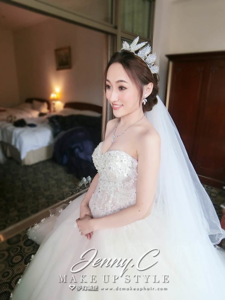 【新秘蓁妮】bride柔燁 訂結婚造型 /全國花園鄉村俱樂部
