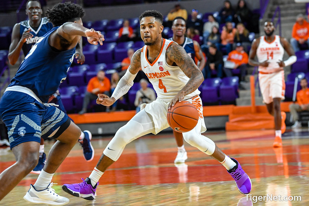 Clemson Basketball Photo of Shelton Mitchell and saintpeters