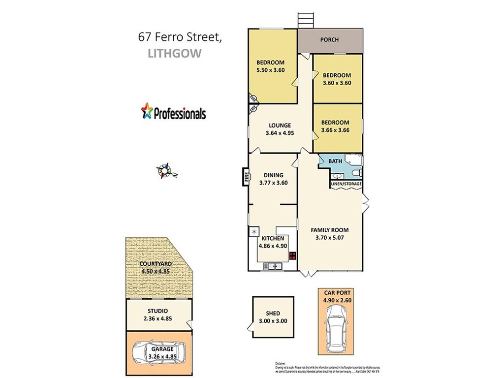 67 Ferro Street, Lithgow NSW 2790 floorplan