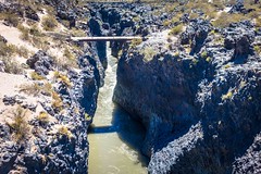 A look at a small section of the Rio Grande in Argentina.