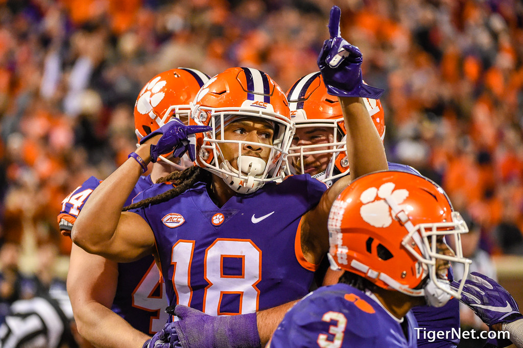 Clemson Football Photo of TJ Chase and Duke