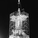 The Mercury capsule and escape tower are being lowered onto the Little Joe booster for launch on August 21, 1959. Original from NASA. Digitally enhanced by rawpixel.