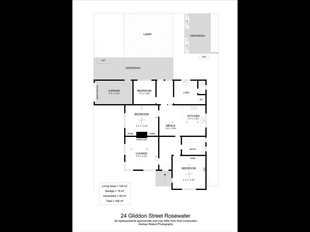 24 Gliddon Street, Rosewater SA 5013 floorplan