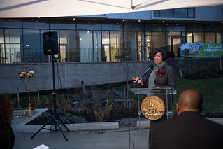 Mayor Bowser Cuts Ribbon on Latest Short-Term Family Housing Program, The Triumph in Ward 8