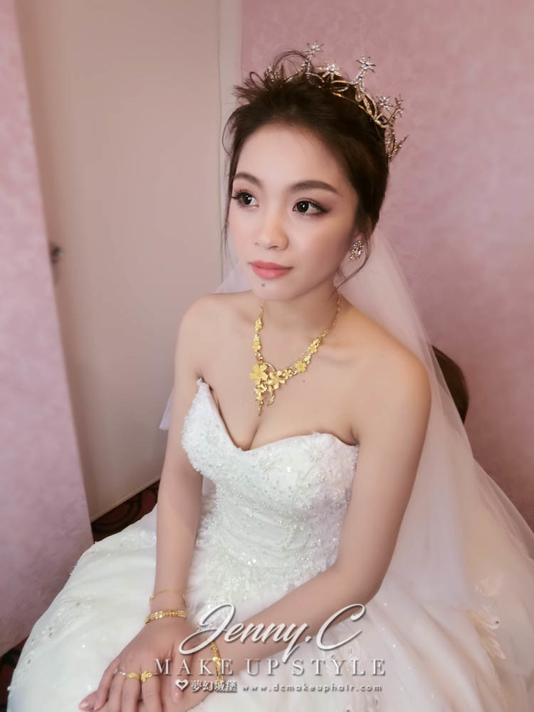 【新秘蓁妮】bride名香 結婚造型 /彰化江屋婚宴會館