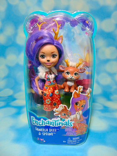 Enchantimals Danessa Deer & Sprint Doll 6" New 