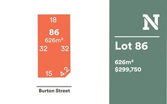 Lot 86, Burton Street, Mount Barker SA