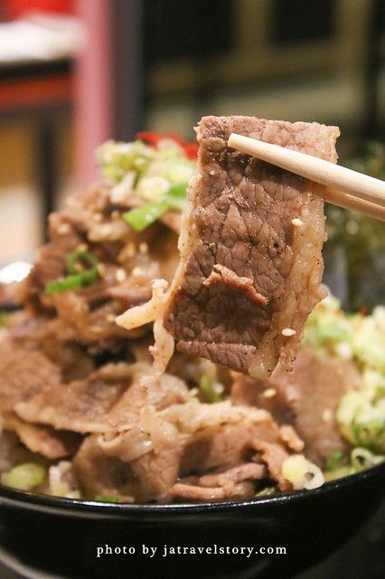 牛角次男坊 肉量十足、讓你吃肉吃到膩的燒肉丼!【捷運中山】 @J&amp;A的旅行