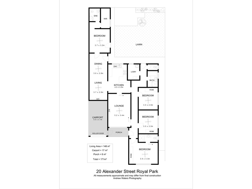 20 Alexander Street, Royal Park SA 5014 floorplan