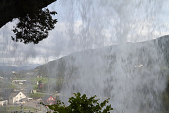 The Steinsdalsfossen: Behind the water veil