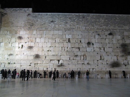 The Western Wall, Jerusalem.