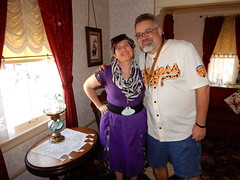 Tracey and Scott in Walt Disney's Apartment • <a style="font-size:0.8em;" href="http://www.flickr.com/photos/28558260@N04/31108243207/" target="_blank">View on Flickr</a>