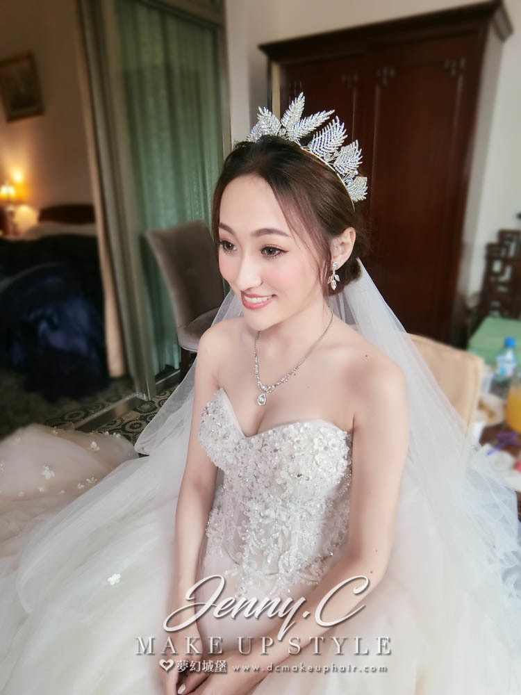 【新秘蓁妮】bride柔燁 訂結婚造型 /全國花園鄉村俱樂部