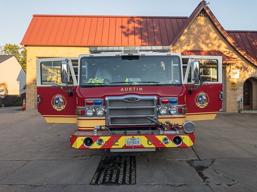 Austin Fire Truck Front