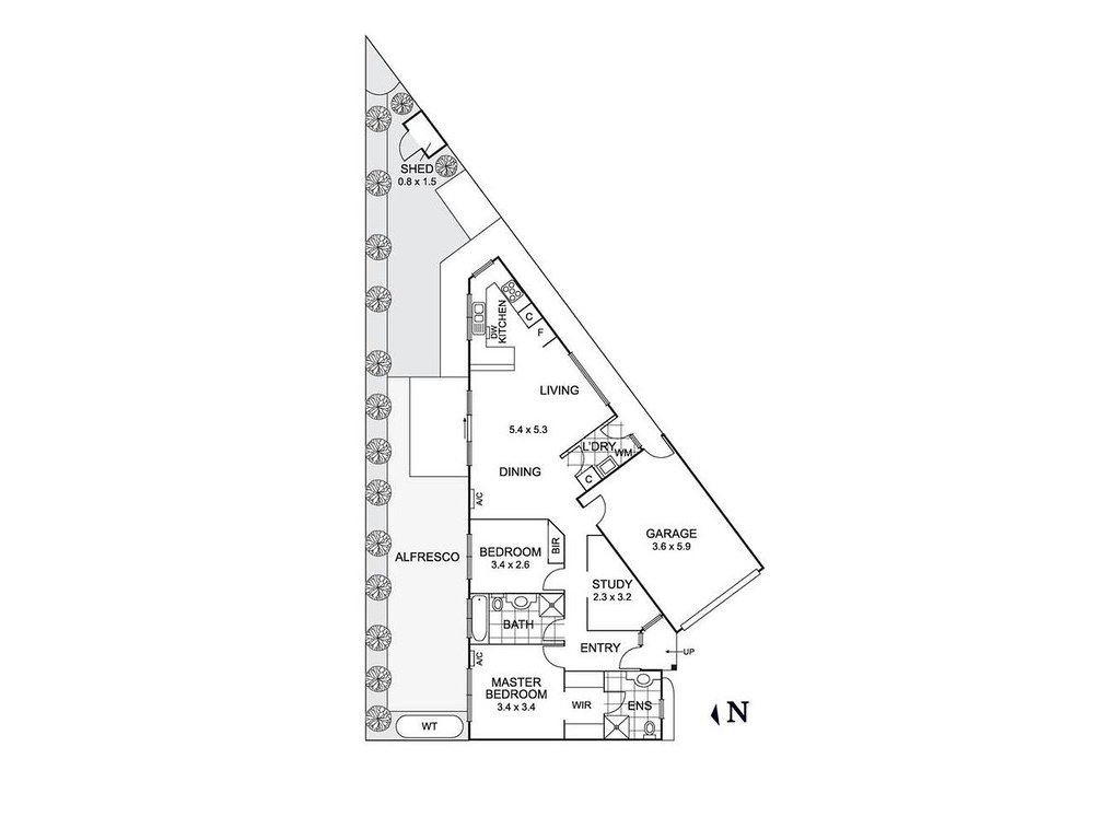 4/7 Alva Court, Fawkner VIC 3060 floorplan