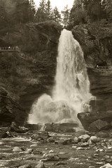 The Steinsdalsfossen waterfall