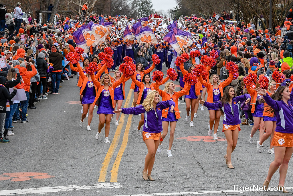Clemson Football Photo of Tiger Band