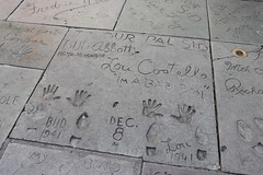 Bud Abbott and Lou Costello's Handprints at the TCL Chinese Theatre • <a style="font-size:0.8em;" href="http://www.flickr.com/photos/28558260@N04/44890240735/" target="_blank">View on Flickr</a>