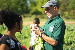 Old Man Mike leads another Pennypack Farm lesson