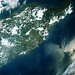 Oriente Province, eastern end of Cuba, as seen from the National Aeronautics and Space Administration&#39;s Gemini-7 spacecraft. Original from NASA. Digitally enhanced by rawpixel