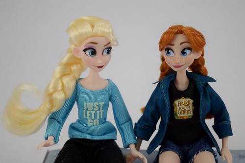 Vanellope with Anna and Elsa Mini Doll Set Ralph Breaks The Internet