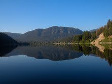 ALL'S CALM ON OTTER LAKE, TULAMEEN,  BC.