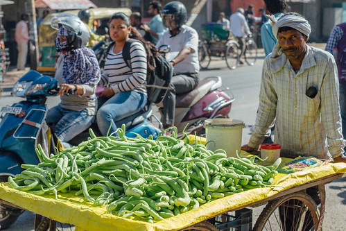 Vegetable Street Vendor, Allahabad India