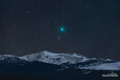 Comet and Mountain