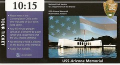 Eintrittskarte USS Arizona Memorial • <a style="font-size:0.8em;" href="http://www.flickr.com/photos/79906204@N00/32259362408/" target="_blank">View on Flickr</a>