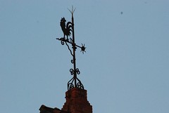 Banderuola a forma di gallo - Quartiere Coppedé - Roma