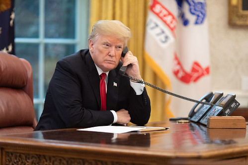 President Donald J. Trump in the Oval Office