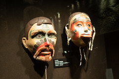 Haida portrait masks