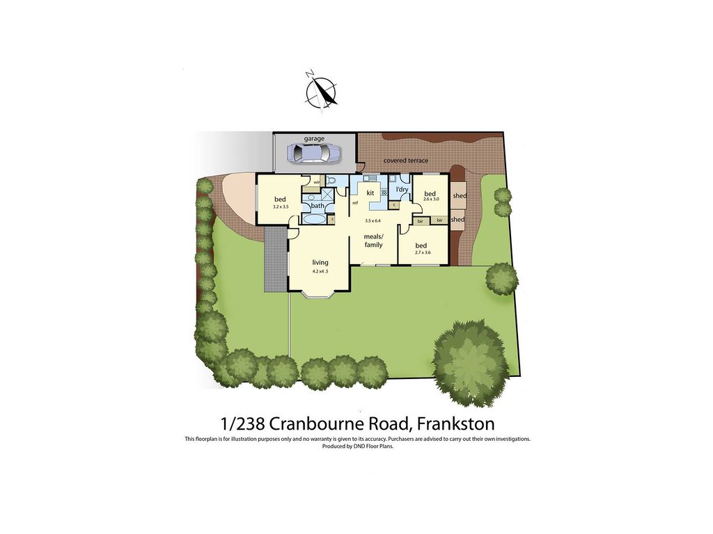 1/238 Cranbourne Road, Frankston VIC 3199 floorplan