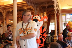 Tigger Checking Out Scott's Shirt • <a style="font-size:0.8em;" href="http://www.flickr.com/photos/28558260@N04/45025252605/" target="_blank">View on Flickr</a>
