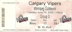 Baseball Calgary Vipers vs Winnipeg Goldeyes • <a style="font-size:0.8em;" href="http://www.flickr.com/photos/79906204@N00/46130649971/" target="_blank">View on Flickr</a>