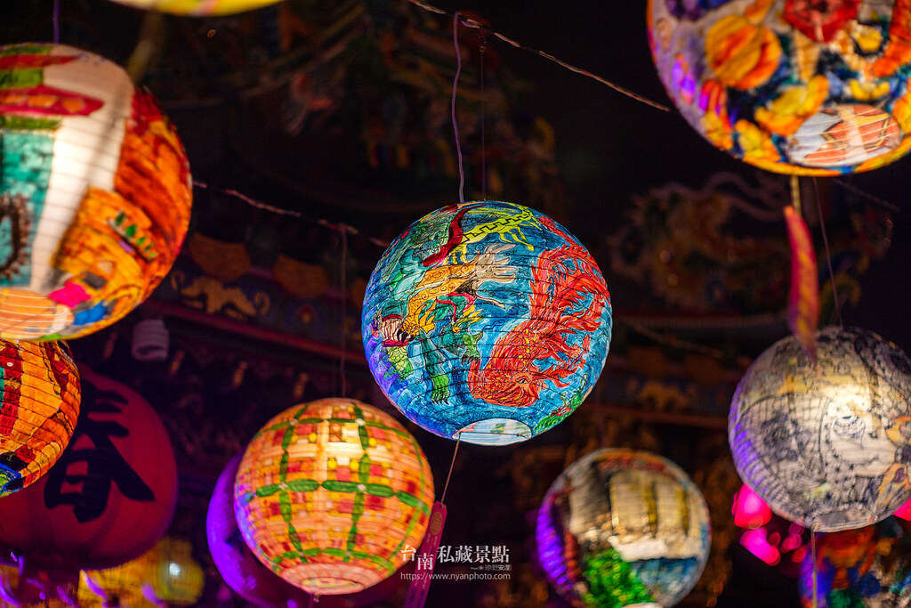 台南花燈2019 | 跟著在地人，穿梭在小巷賞花燈5