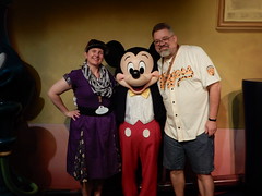 Tracey and Scott with Mickey Mouse • <a style="font-size:0.8em;" href="http://www.flickr.com/photos/28558260@N04/32176229768/" target="_blank">View on Flickr</a>